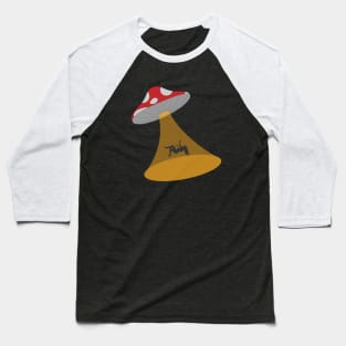 Mushroom UFO Baseball T-Shirt